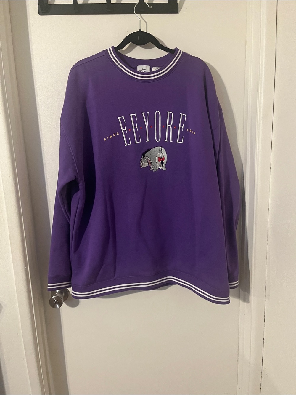 Eeyore Purple Crewneck Sweater - Disney - Picture 3 of 4